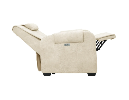 Массажное кресло реклайнер с подъемом FUJIMO LOUNGE UP F7003 ULFL Айвори (Orlando 1) Массажное кресло реклайнер с подъемом FUJIMO LOUNGE UP F7003 ULFL Айвори (Orlando 1)