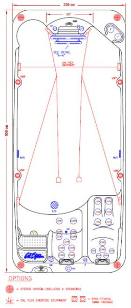 Плавательный спа-бассейн Cal Spas Challenger Spa