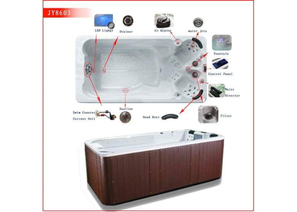 Плавательный спа-бассейн Joy Spa JY 8603